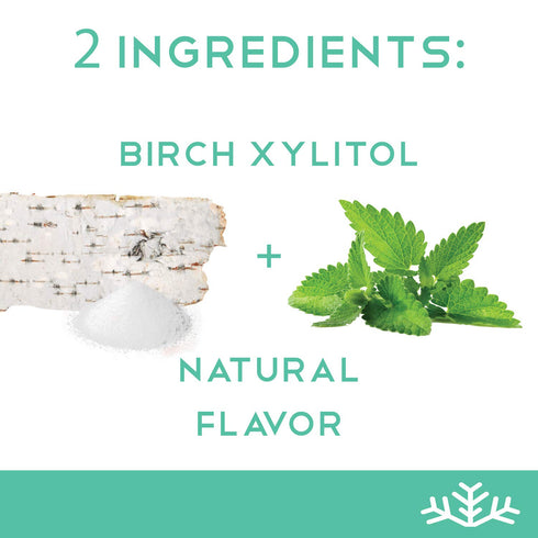 Wintergreen KETO Xylitol Candy Chips (3-Pack) - SNØ 1.5oz Tin - Sugar-Free Candy, Low Carbs, Vegan, Kosher