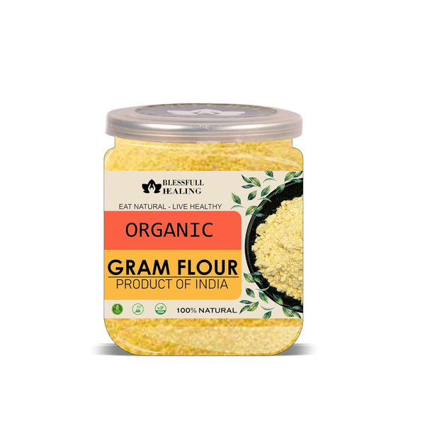 Blessfull Healing Organice GRAM FLOUR 1 lb (453 Gram)