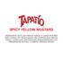 Morehouse 12oz Tapatio Spicy Yellow Mustard - - Bottle