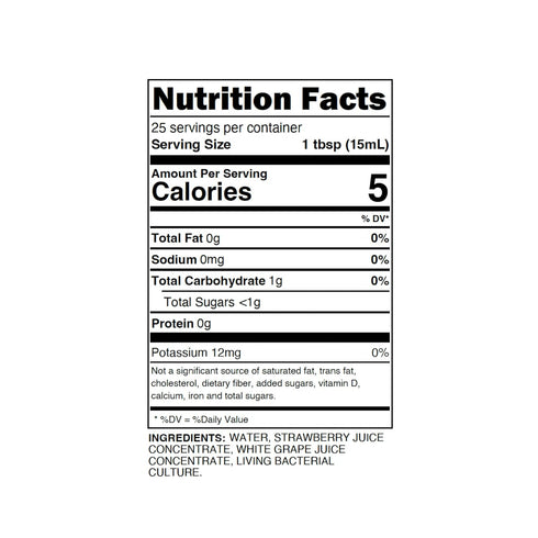 Acid League 12.7 Oz Strawberry Ros Living Vinegar, Fl
