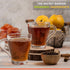 Elephant Park 50 Packets 100% Organic Lemon Ginger Ceylon Green Tea - - Natural Antioxidant Rich Herbal Leaf Teabags