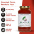 24 oz (Pack 3 Dave's Gourmet Organic Roasted Garlic & Sweet Basil Pasta Sauce, of Jars) - Vegan & Gluten-Free Pasta