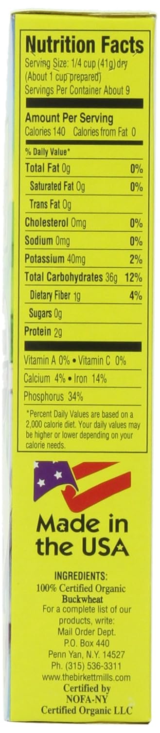 13-Ounce (Pack 3) Pocono Cream of Buckwheat Gluten Free Hot Cereal