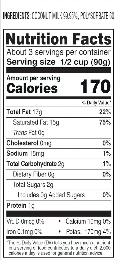 Aroy-D 8.5 Oz (Pack 12) Coconut Milk Fl