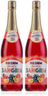 kedem Sparkling Sangria, 25.4oz (2 Pack) | Made from 100% Juice, Non Alcoholic,
