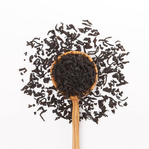 160+ (12.7oz) JusTea KENYAN EARL GREY | Loose Leaf Black Tea | Recyclable Refill Pouch | Cups | High Caffeine |