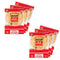 Joseph's Pita Bread Value 6-Pack, Flax Oat Bran and Whole Wheat, 7g