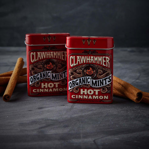 Clawhammer Organic Hot Cinnamon Mints, 30 GR
