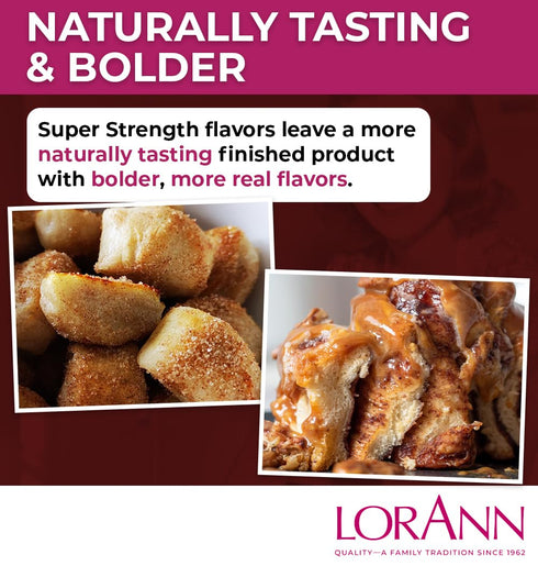 LorAnn Oils Super Strength Flavoring, Cinnamon Oil, 1 fl oz - Bold, Natural Flavors for Candy Making