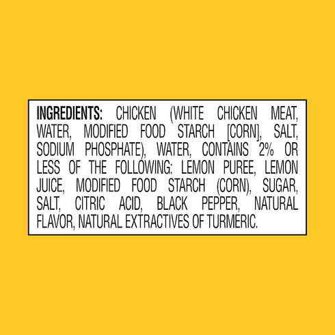 2.6 oz (Pack 12) StarKist Chicken Creation Zesty Lemon Pepper - Pouch