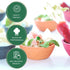 60 CROC'IN - Sweet Premium Mini Tart Shells - Edible Pastry Pans For Dessert - Artisanal Confection - Pieces
