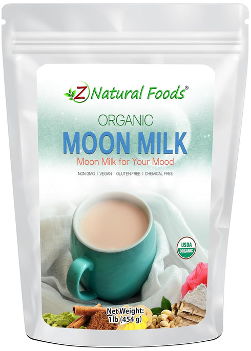 Z Natural Foods Organic Moon Milk Powder, Calm & Relax the Mind