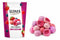 Sconza Triple Berry Freeze-Dried Berries Covered in Yogurt Flavored Crme, Strawberry Blueberry Raspberry