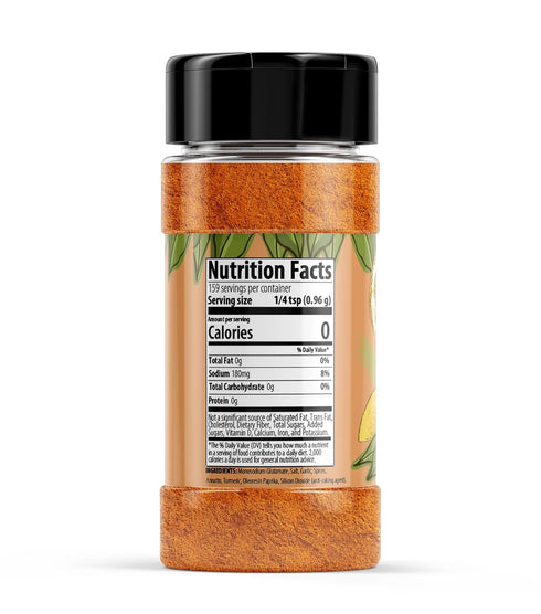 Unpretentious Caribbean Sazón, 5.4 oz, Flavorful & Savory, Latin & Caribbean Cuisine, Seasoning Blend