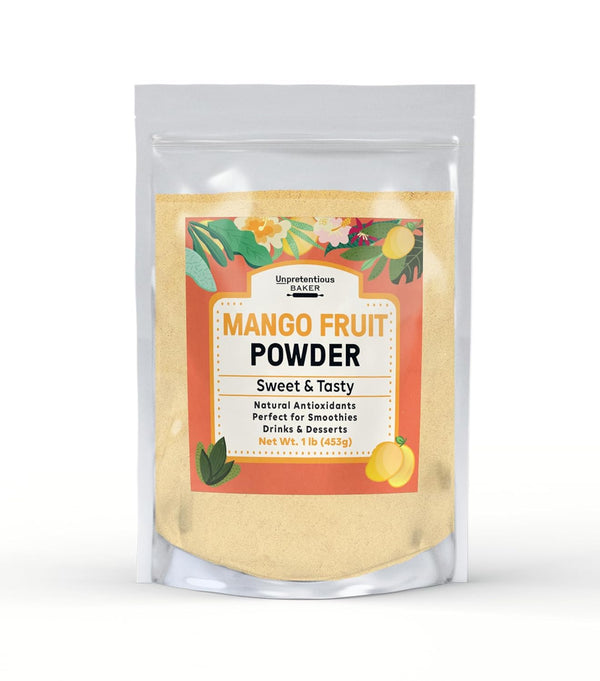 Unpretentious Mango Fruit Powder, 1 lb, Drink & Smoothie Mix-in