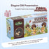 Miltonas 3 Pack (150g Mini Mushroom Shaped Chocolate Cookies - Funny Chocolate Mushrooms with Crunchy Bite-Sized Pieces