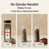 17 oz Good Tierra Black Pepper Ground - Fine Ground Black Pepper Powder, Gluten Free Bulk Spice for Cooking, BBQ