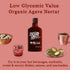 Organic Agave Nectar Sweetener: Blue Agave Syrup, Vegan, Gluten-Free, Low Carb Sugar Substitute for Baking