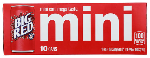 BIG RED 7.5 oz 30 Pack Soda Mini Can