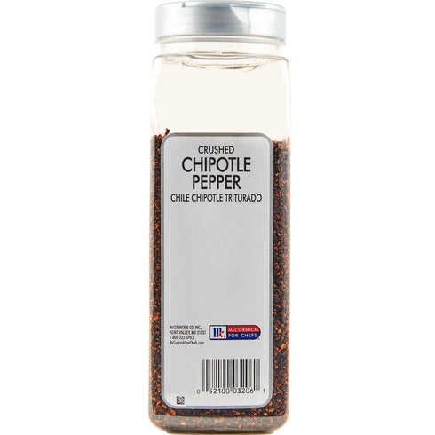 16 oz 16 McCormick Culinary Crushed Chipotle Pepper, - One Ounce Container of Dried Chipotle Pepper Seasoning for a