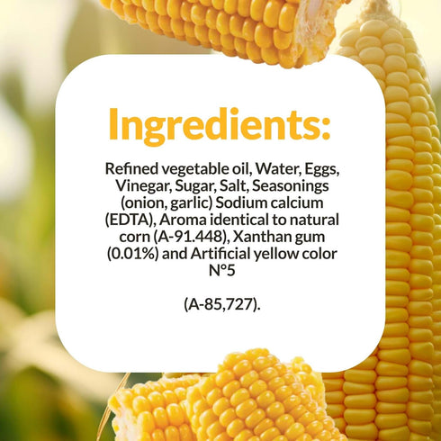 (240 FRITZ Corn Sauce g) - Especially ideal for Hot Dogs, Hamburgers, Sandwiches, Mac & Cheese, Nachos and Veggies