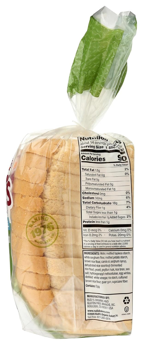 Rudis 18 OZ BAKERY Sourdough White Bread