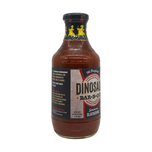 Dinosaur Bar-B-Que Sensuous Slathering BBQ Sauce, 19 oz
