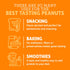100% Pack (16 Pack 4) Crazy Richard's All-Natural Vegan Creamy & Crunchy Peanuty Butter with No Added Sugar and Non-GMO