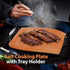 Generic 12x8x1.5 Himalayan Salt Block for Grilling, Cooking, Cutting, and Serving, Food Grade Rock Salt Plate
