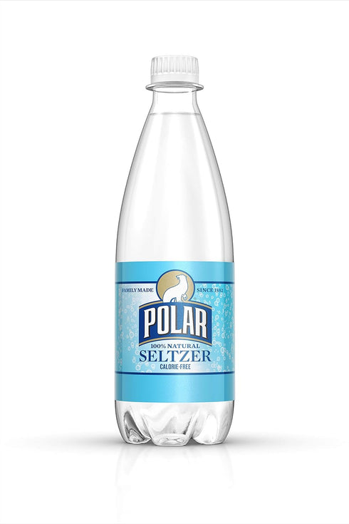 Polar Beverages Seltzer Original, 20 Fluid Ounce (Pack of 24)
