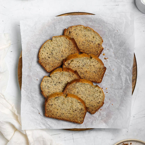Miss Jones Baking Gluten Free Banana Bread & Muffin Mix: 50% Lower Sugar, Naturally Sweetened, 10.57 Ounce