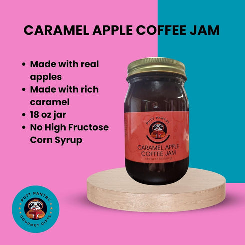 18 oz (18 oz, Putt Pantry Gourmet Spreads Caramel Apple Coffee)