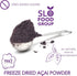 Slofoodgroup Freeze Dried Açaí Powder, Pure Acai Powder from Brazil, 8 oz