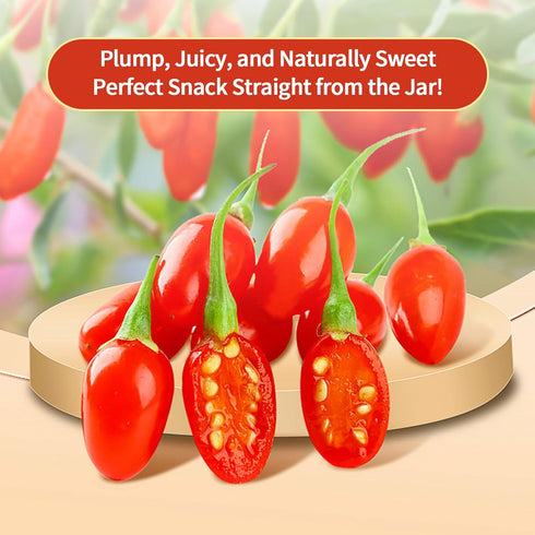 ANTAKUBU 160g(5.64OZ),100% Goji Berries Natural Wolfberry for Making Goji berry tea,Beverages,Oatmeal and Snacks,No