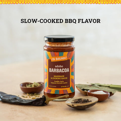 12oz (Pack 3) Ya Oaxaca - Barbacoa Adobo Marinade - Rich & Complex Flavor - Made with Chile Guajillo & Avocado Leaf