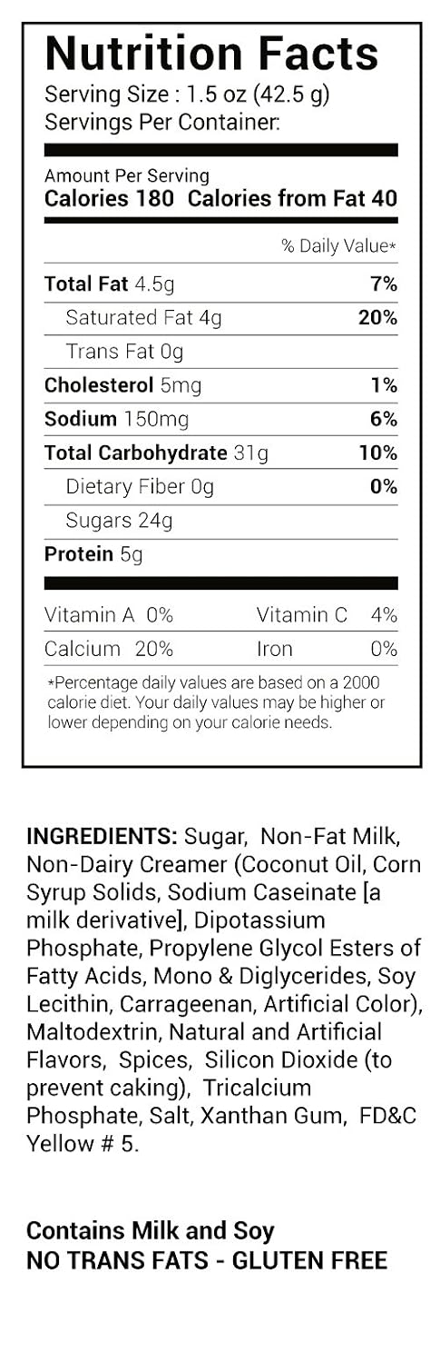 8 oz Eggnog Creme Drink Mix
