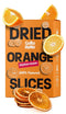 GURU HUNU Dried Orange Slices, 35-40 Whole Citrus Wheels | No Sugar