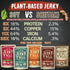 It's Jerky Y'all Vegan Jerky TERIYAKI (2-Pack) - Beyond Tender, Tasty Meatless Snacks, High Protein, Low Carb