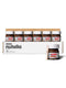ATREVO Mini Nutella Glass Jars Chocolate Hazelnut Spread 0.88 oz (Pack of 7)
