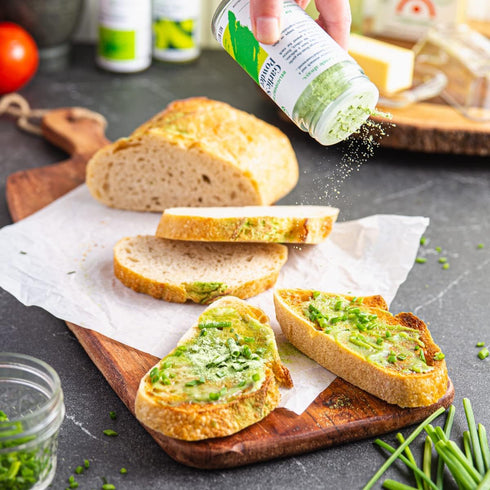 Garlic Scape Powder - 100% Natural, Gluten Free, Monash Certified Low FODMAP, No Fillers or Corn Starch