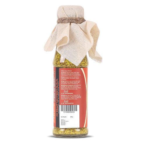 7.05 Oz (200g) Urban Platter Bengal Mustard Kasundi Sauce | | Authentic Bengali Spicy Mustard Relish | Tangy Indian