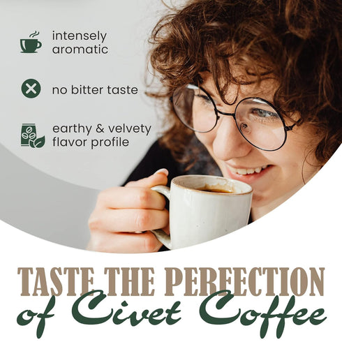Ground Wild Kopi Luwak 100gr) , the Worlds Most Exclusive Coffee, Sustainably Sourced From Sumatra, Indonesia (Ground