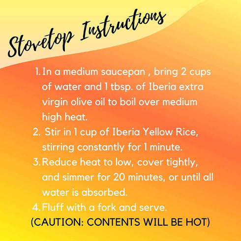 6.25 lb. Iberia Yellow Rice Bulk Spanish Style Seasoned Rice
