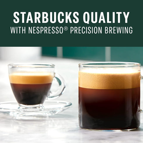 32-count 7.8 oz. Starbucks by Nespresso Vertuo, French Roast, Dark Roast Coffee, Coffee Pods, Brews