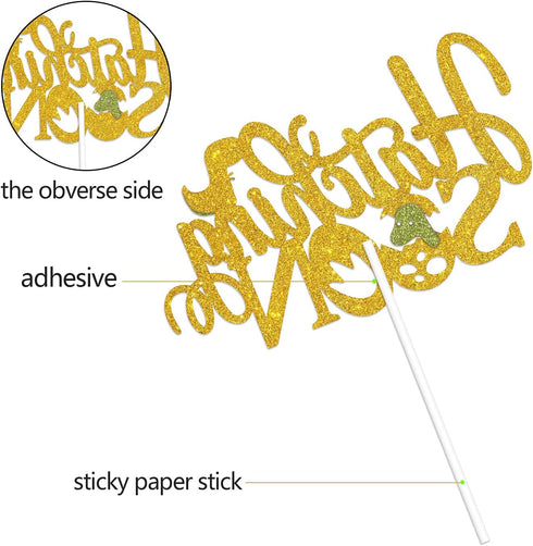 Hatching Soon Dinosaur Cake Topper - Welcome Baby Glitter Dino Eggshell Décor for Baby Shower