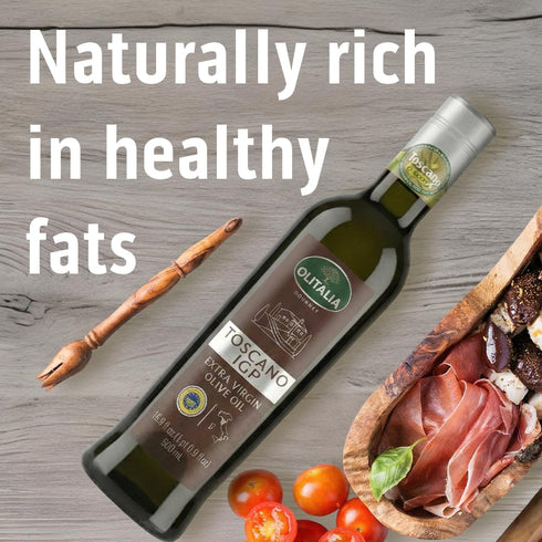 OLITALIA (3 Pack) Extra Virgin Olive Oil Toscano IGP Italian Single Origin Limited Edition EVOO, High in Polyfenol