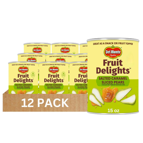 Del Monte Fruit Delights Sliced Pears with Salted Caramel in Extra Light