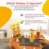 7.06oz(2pack) DANSOONY Hot Spicy Korean Yellow Mustard Sauce, Premium Tube Paste