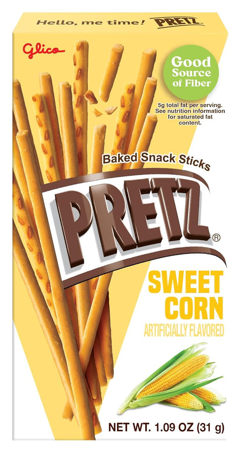 1.09 oz (Pack 10) Glico Pretz Sweet Corn