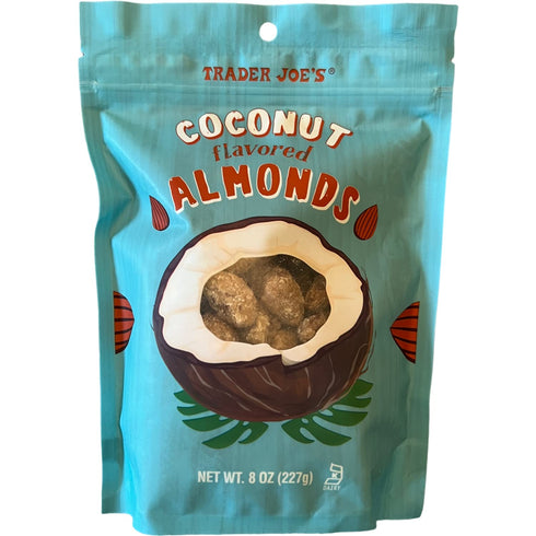 TJ's (Pack 2) Trader Joe's Coconut Flavored Almonds